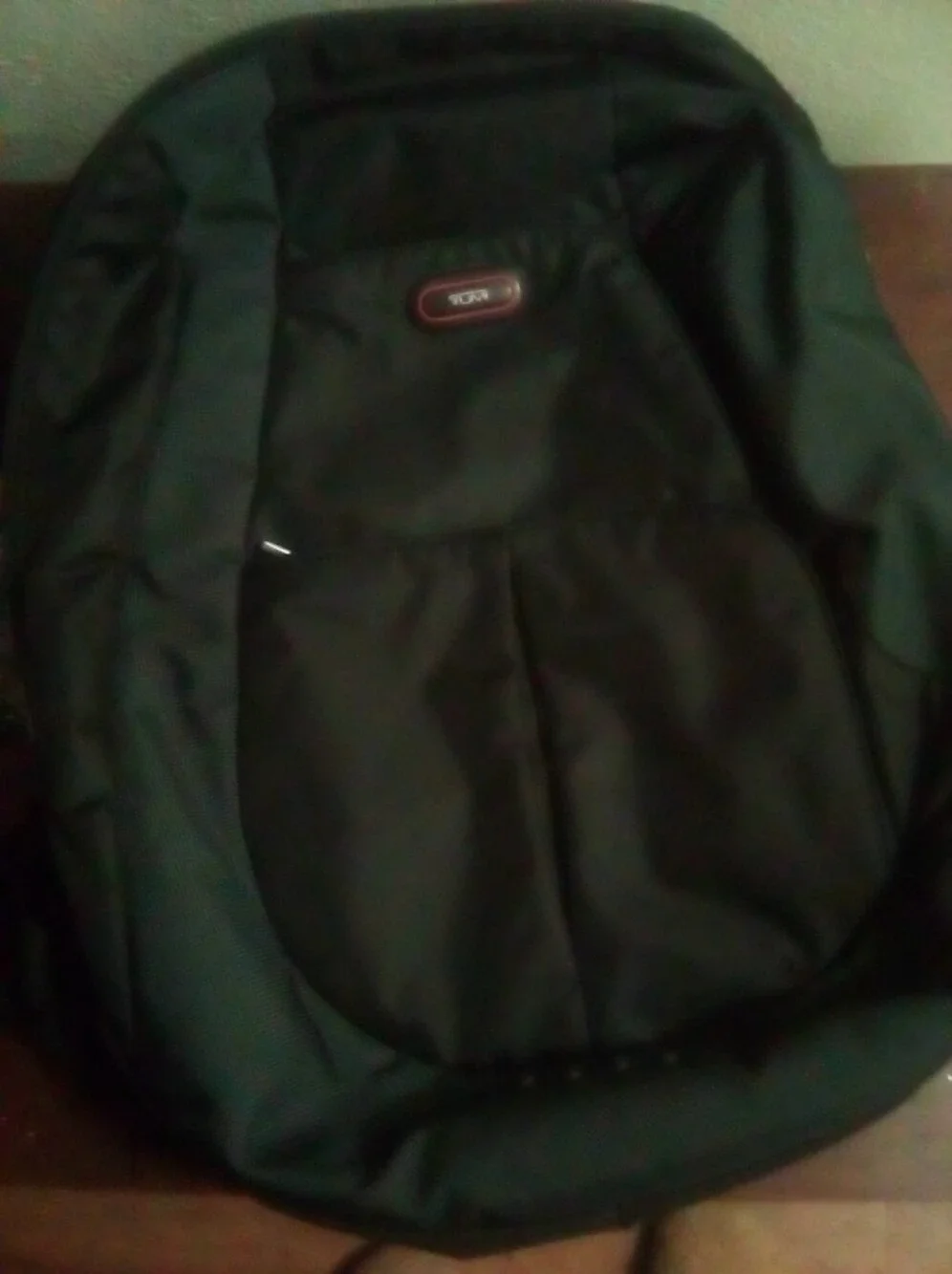 Tumi Authentic Designer Black Full Size Backpack Like NEW